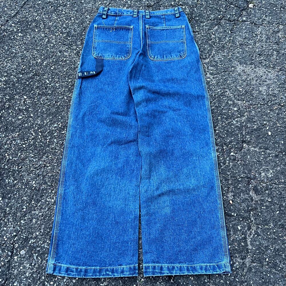 Vintage Y2K bum equipment baggy denim jeans pants